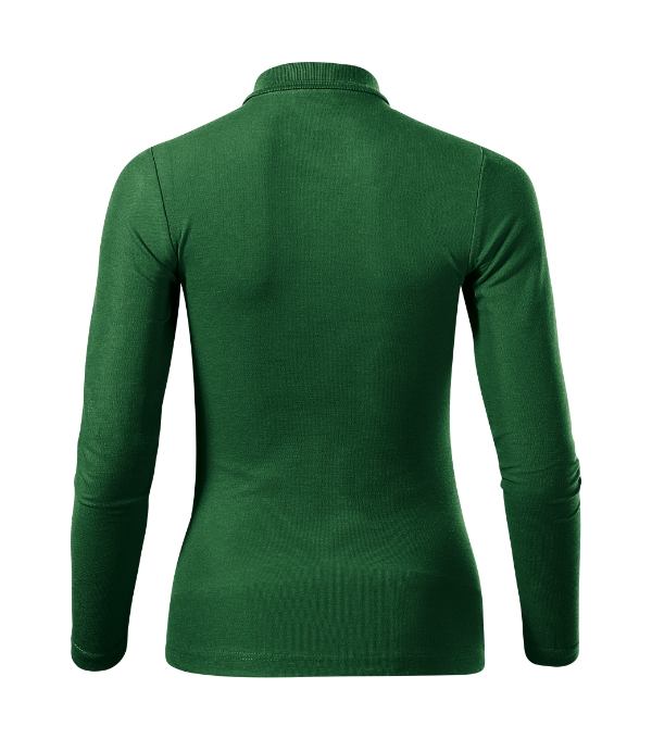 Pique Polo LS Polo Shirt women’s
