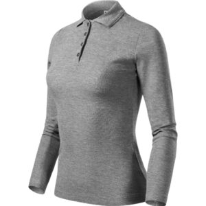 Pique Polo LS Polo Shirt women’s