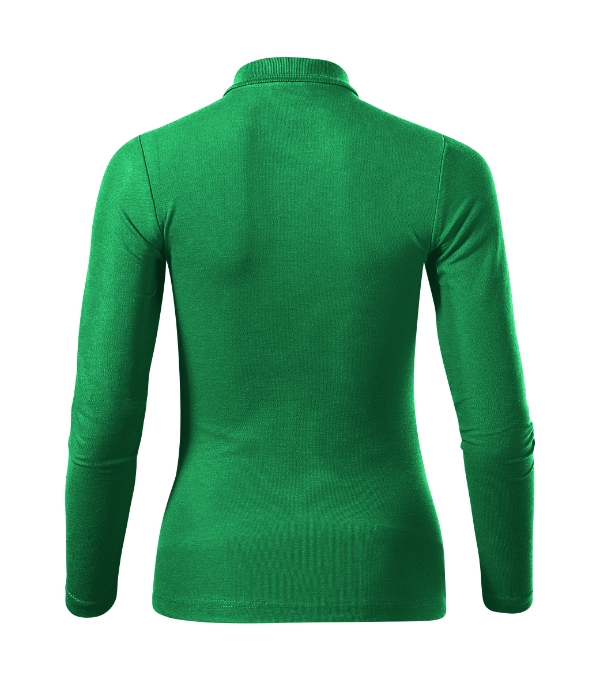 Pique Polo LS Polo Shirt women’s