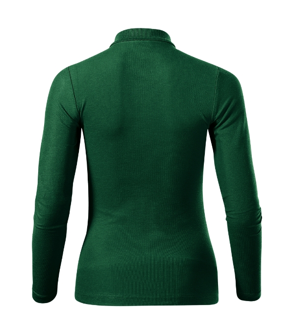 Pique Polo LS Polo Shirt women’s