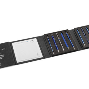 Display case blue