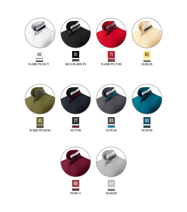 Collar Up Polo Shirt men’s