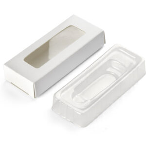 Box for USB flash drives with small tray