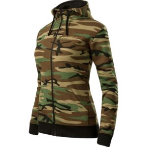 Camo Zipper Sweatshirt women’s