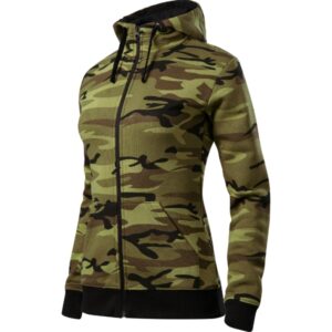 Camo Zipper Sweatshirt women’s