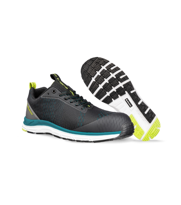 AER55 IMPULSE BLACK BLUE LOW Low boots unisex
