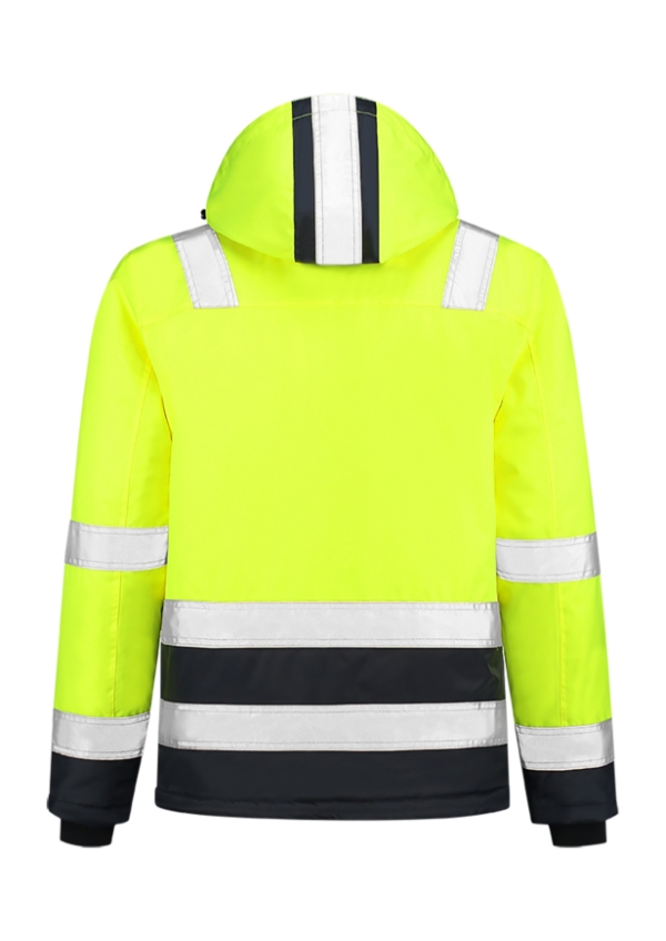 Midi Parka High Vis Bicolor Work Jacket unisex