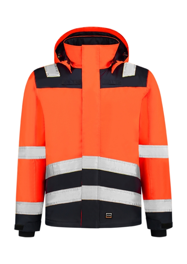 Midi Parka High Vis Bicolor Work Jacket unisex