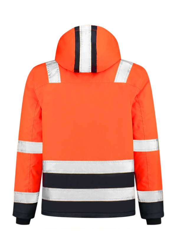 Midi Parka High Vis Bicolor Work Jacket unisex