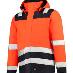 Midi Parka High Vis Bicolor Work Jacket unisex