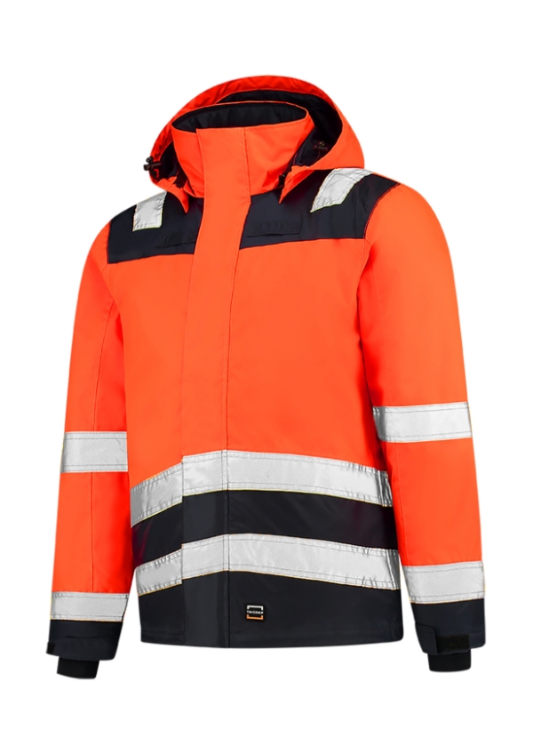 Midi Parka High Vis Bicolor Work Jacket unisex