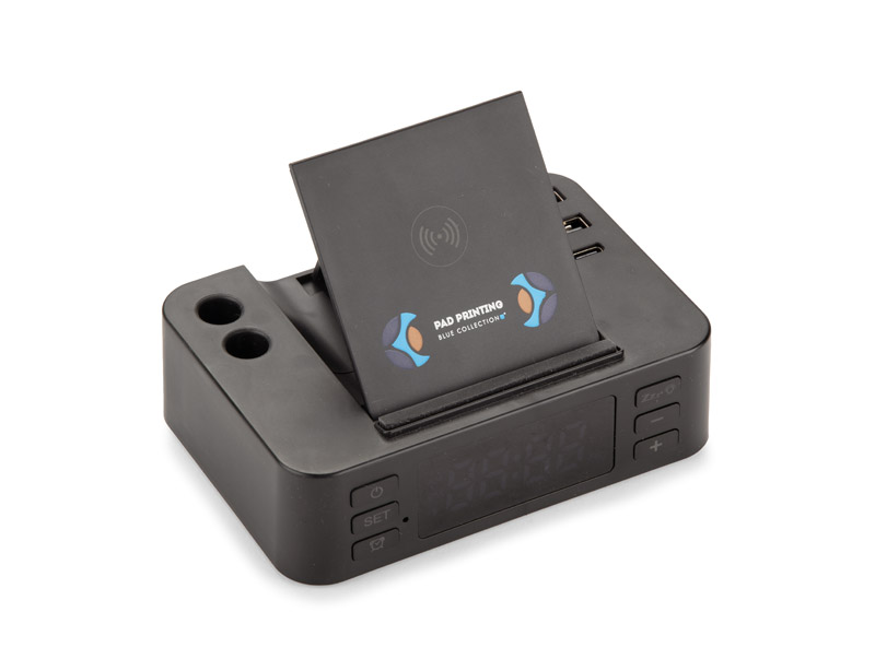 Alarm clock with inductive charger CLOCKI