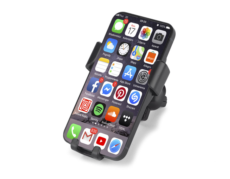 Car phone holder with wireless charger GARI 15W USB-C