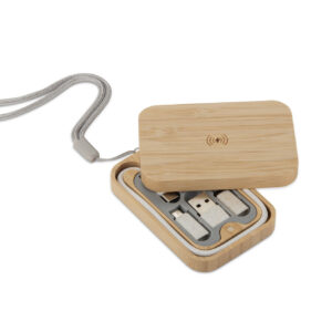 Charging cable set with inductive charger BUMO