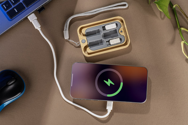 Charging cable set with inductive charger BUMO