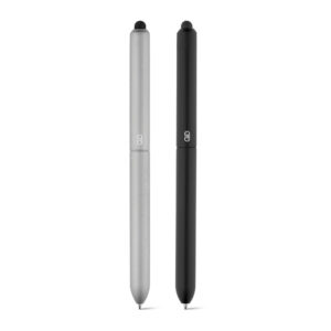 Ball pen with touch tip in aluminium