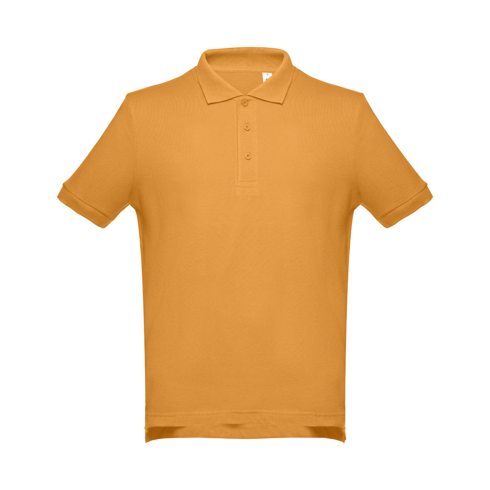 THC ADAM II. Men's short-sleeved cotton polo shirt