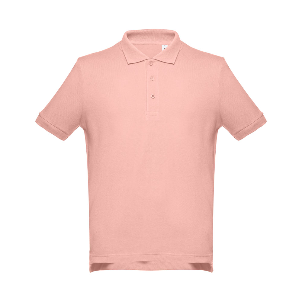 THC ADAM II. Men's short-sleeved cotton polo shirt