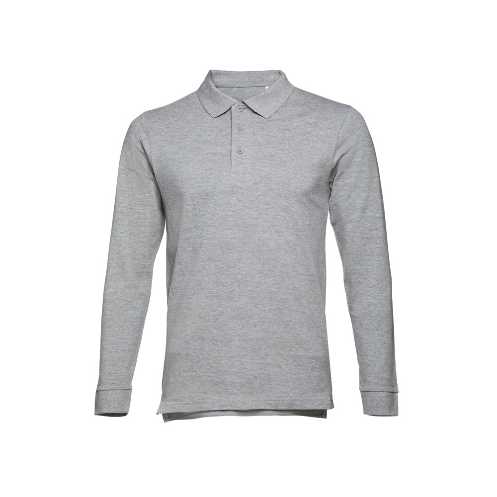 THC BERN 3XL II. Men's long sleeve polo shirt