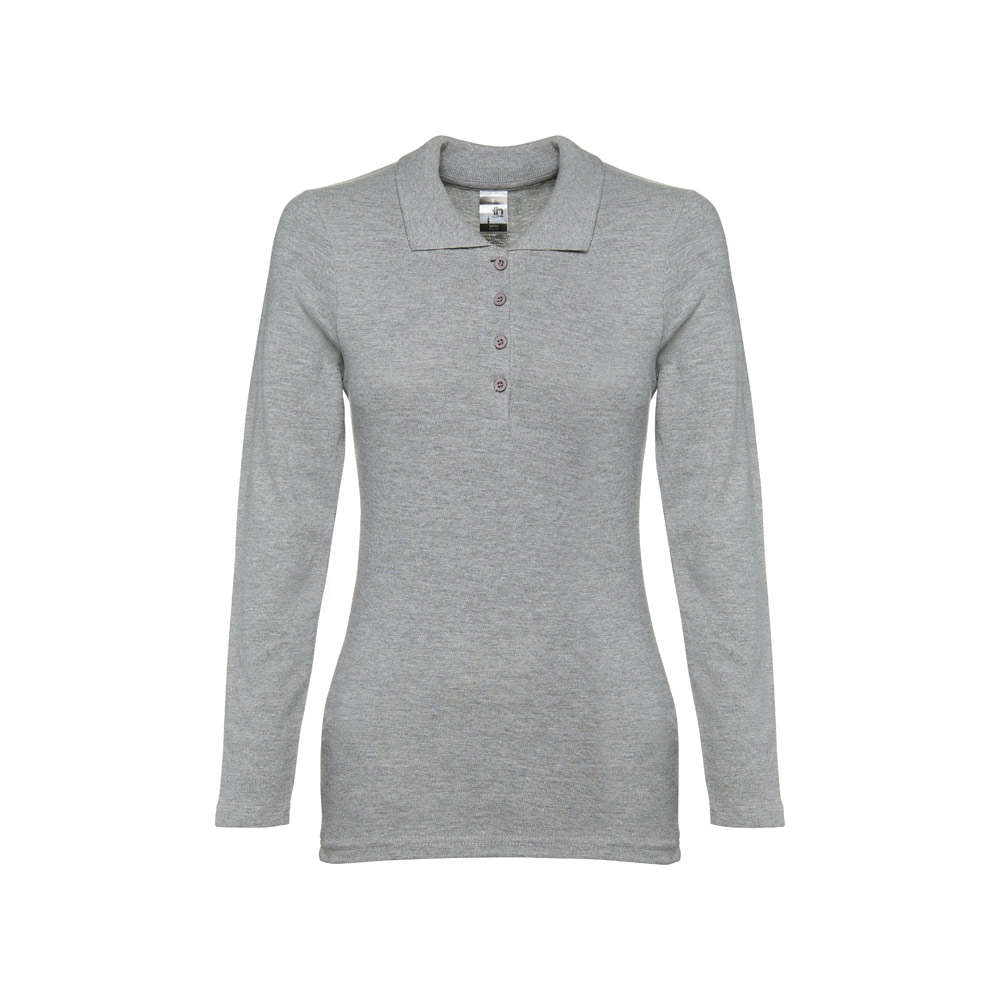 THC BERN WOMEN II. Women's long sleeve polo shirt