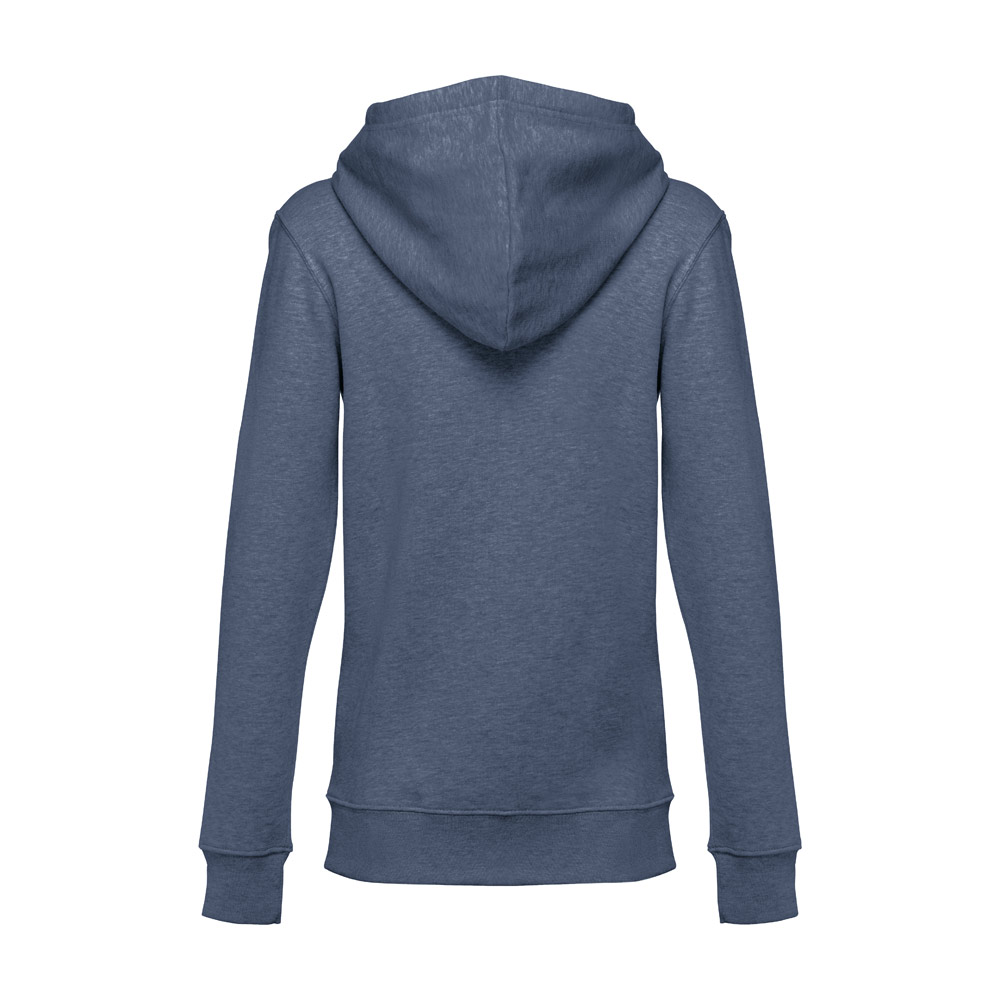 THC AMSTERDAM WOMEN II. Women's hoodie in cotton and polyester with full zip