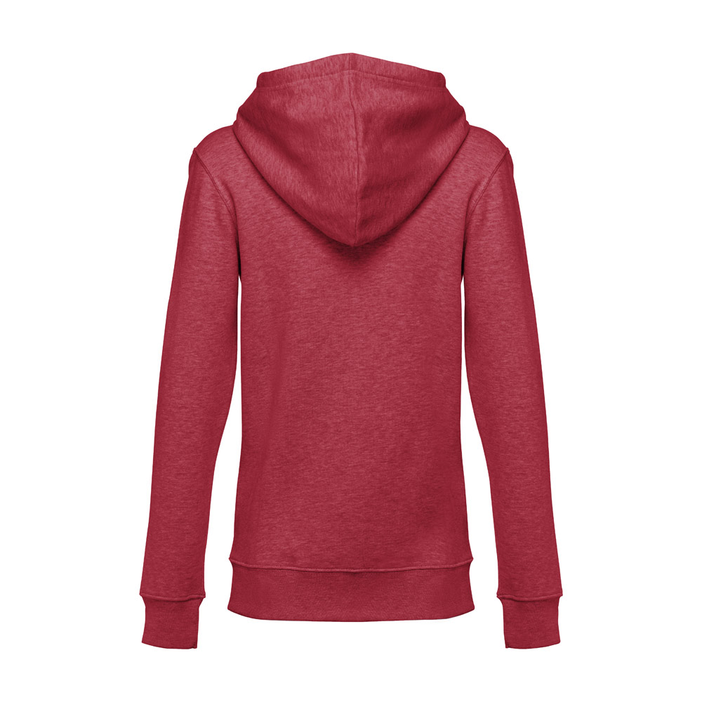 THC AMSTERDAM WOMEN II. Women's hoodie in cotton and polyester with full zip