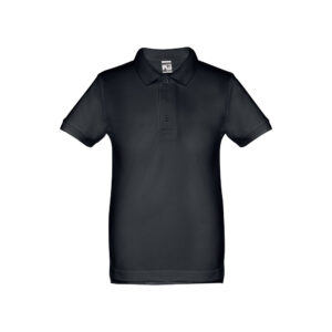 THC ADAM KIDS II. Kids short-sleeved 100% cotton piqué polo shirt unisex)