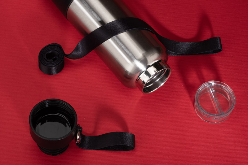 Vacuum flask with a lanyard RON 500 ml