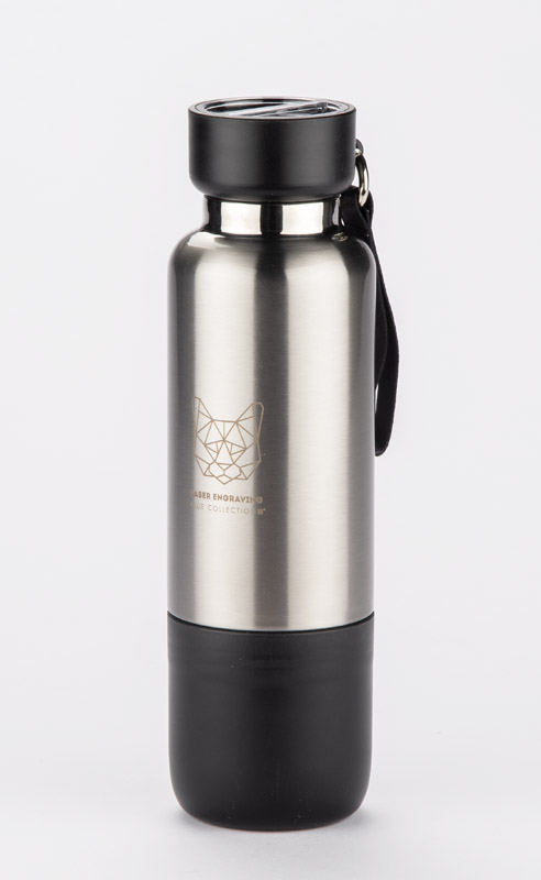 Vacuum flask with a lanyard RON 500 ml