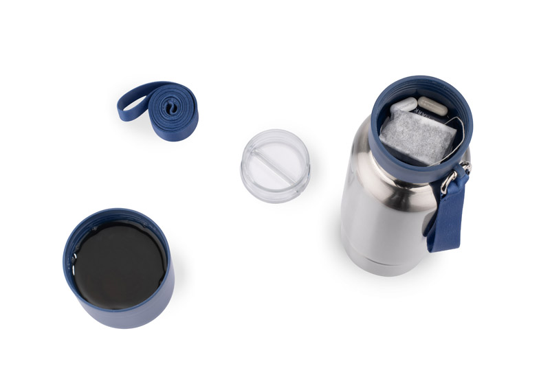 Vacuum flask with a lanyard RON 500 ml