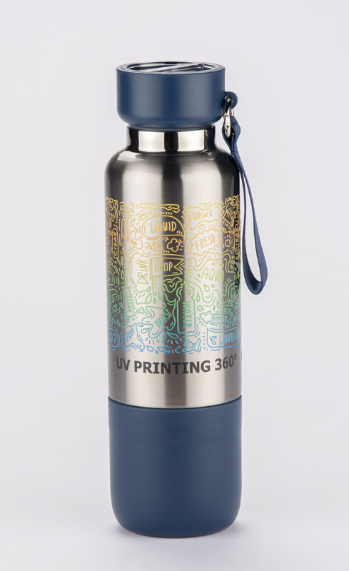 Vacuum flask with a lanyard RON 500 ml
