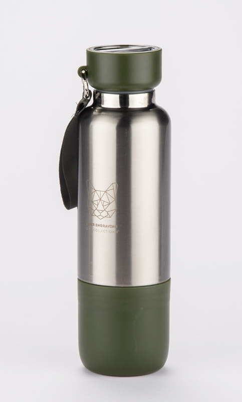 Vacuum flask with a lanyard RON 500 ml