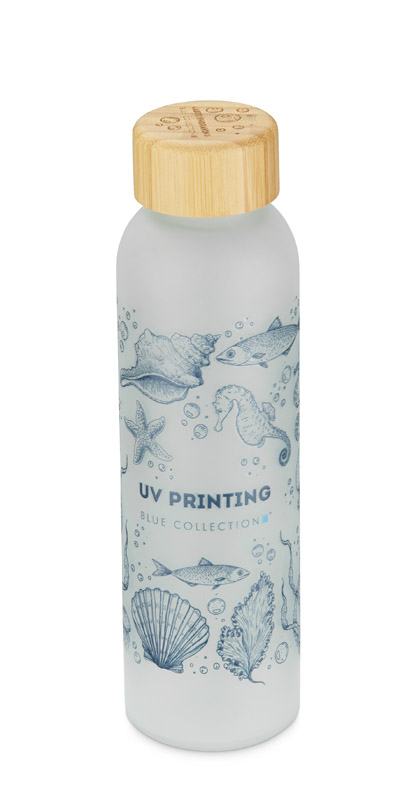 Recycled glass bottle NILLO 500 ml