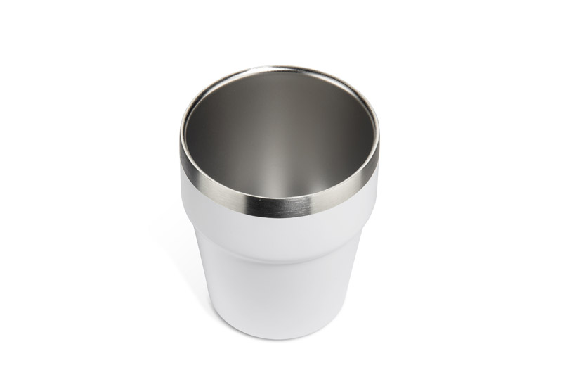 Recycled stainless steel mug MAKEL 300 ml