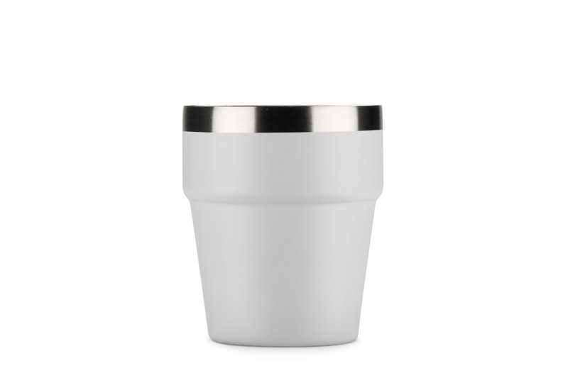 Recycled stainless steel mug MAKEL 300 ml