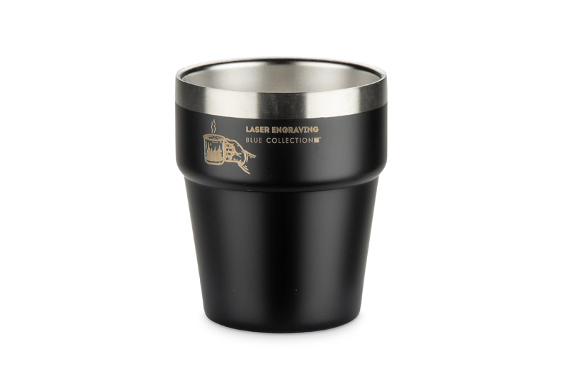 Recycled stainless steel mug MAKEL 300 ml