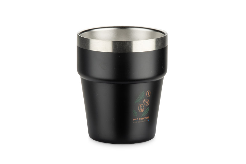 Recycled stainless steel mug MAKEL 300 ml