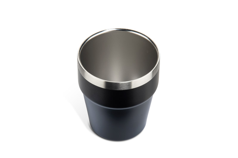 Recycled stainless steel mug MAKEL 300 ml