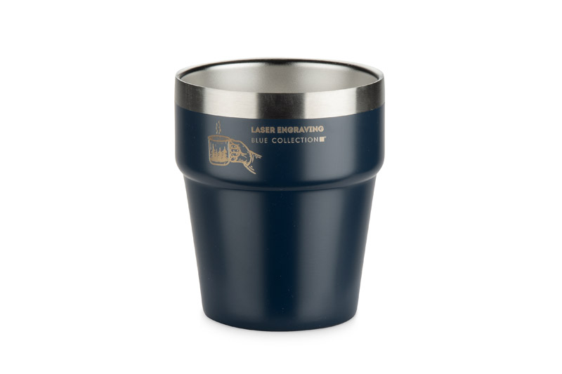 Recycled stainless steel mug MAKEL 300 ml