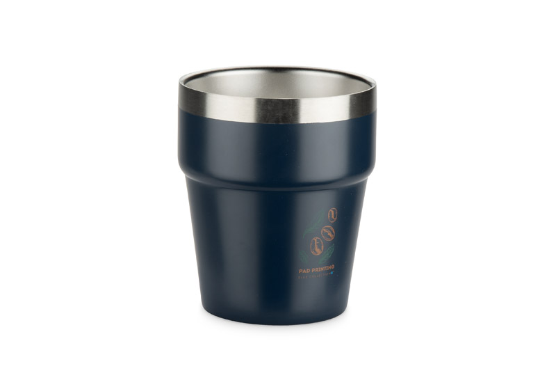 Recycled stainless steel mug MAKEL 300 ml