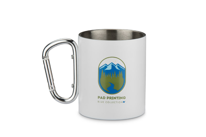 Recycled stainless steel mug VIVO 250 ml