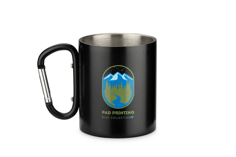 Recycled stainless steel mug VIVO 250 ml