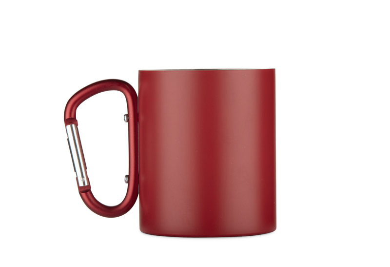 Recycled stainless steel mug VIVO 250 ml