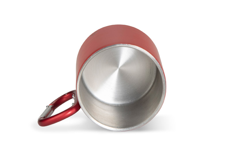 Recycled stainless steel mug VIVO 250 ml