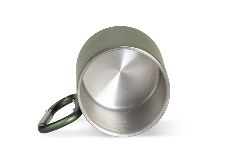 Recycled stainless steel mug VIVO 250 ml