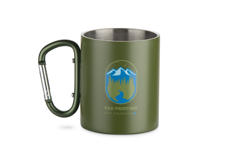 Recycled stainless steel mug VIVO 250 ml
