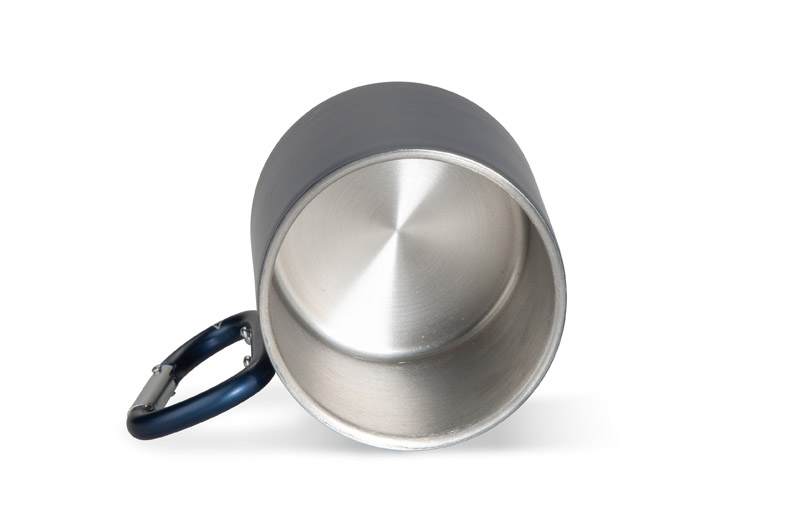 Recycled stainless steel mug VIVO 250 ml