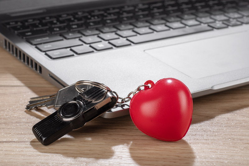 Anti-stress keychain LOVE