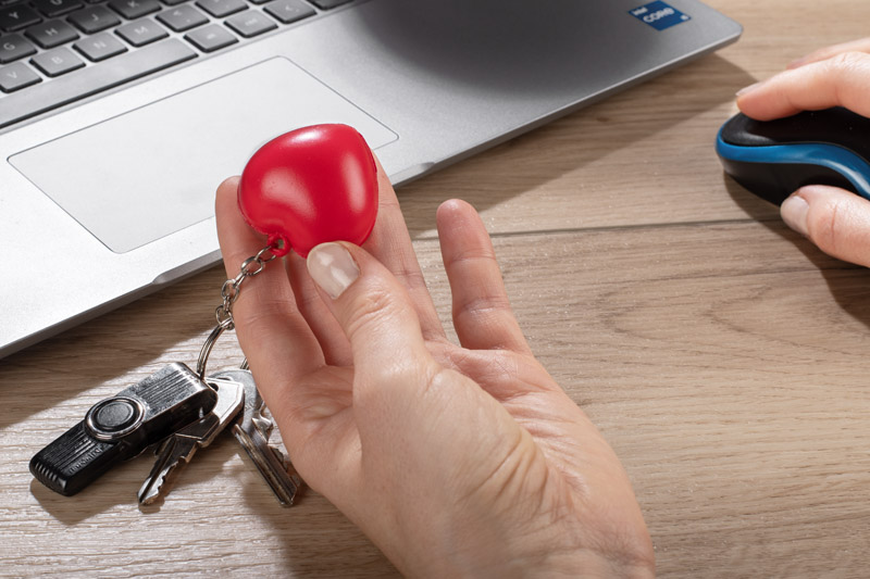 Anti-stress keychain LOVE