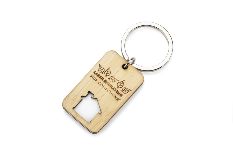 Bamboo keychain CARVE